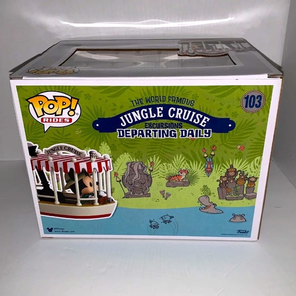 New Disney Jungle Cruise Ride Mickey Mouse Funko Rides - Picture 5 of 8